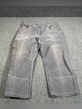 Arborwear Original Tree Climbers' Pants Mens 34x28 Gray Double Knee Workwear USA